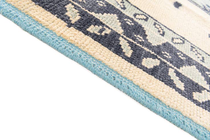 Detail image of 7' 9 x 10' 3 Hand Knotted Moroccan Wool Rug