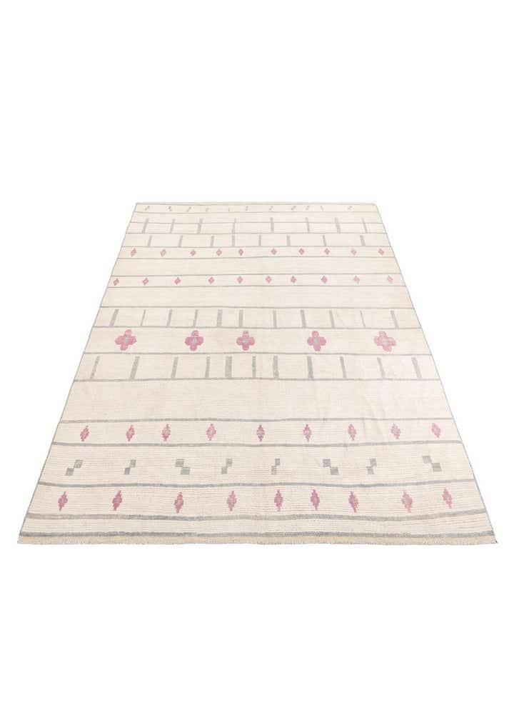 9' 2 x 12' 6 Hand Knotted Moroccan Wool Rug
