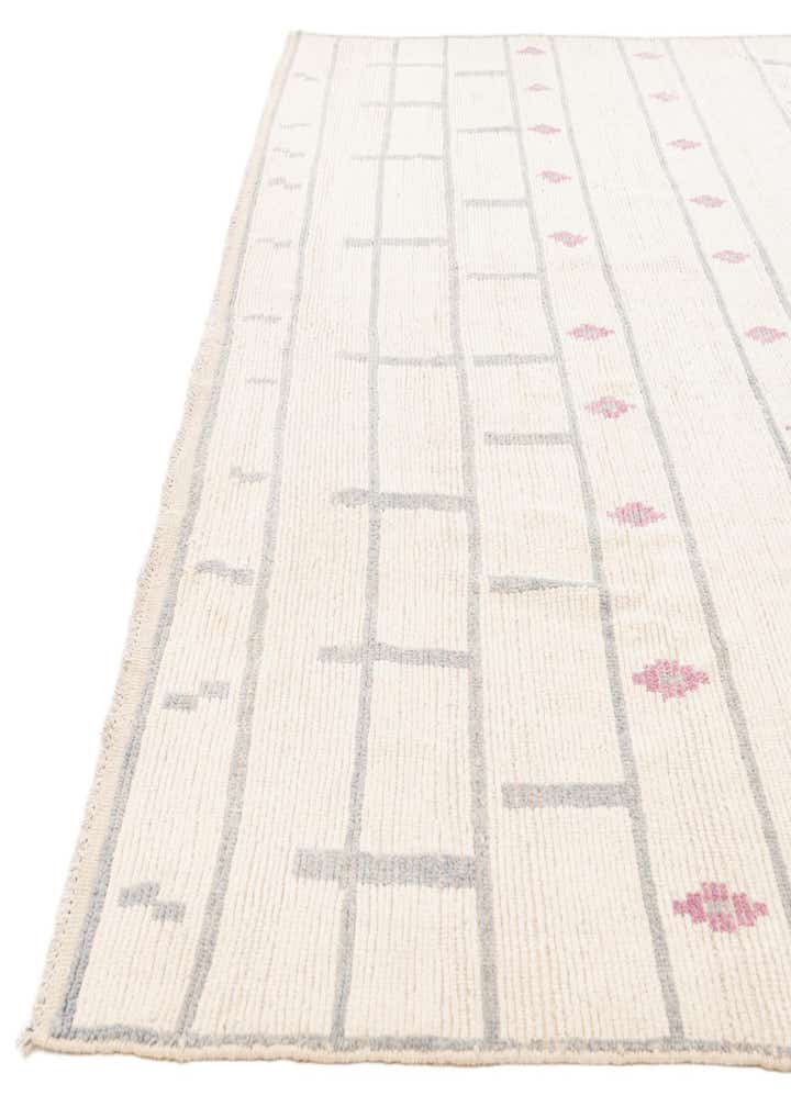 9' 2 x 12' 6 Hand Knotted Moroccan Wool Rug