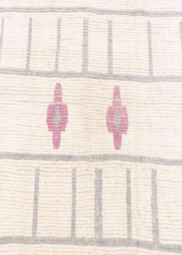 9' 2 x 12' 6 Hand Knotted Moroccan Wool Rug