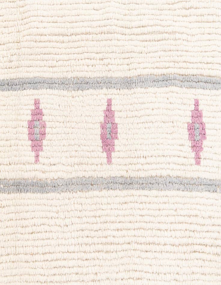 Detail image of 9' 2 x 12' 6  Hand Knotted Moroccan Wool Rug