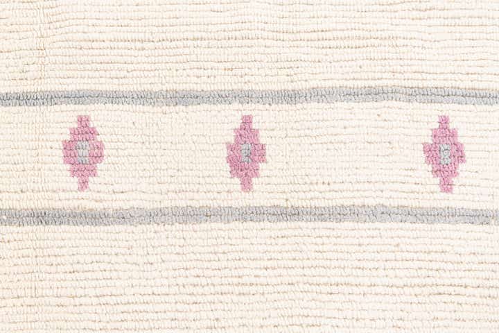 9' 2 x 12' 6 Hand Knotted Moroccan Wool Rug