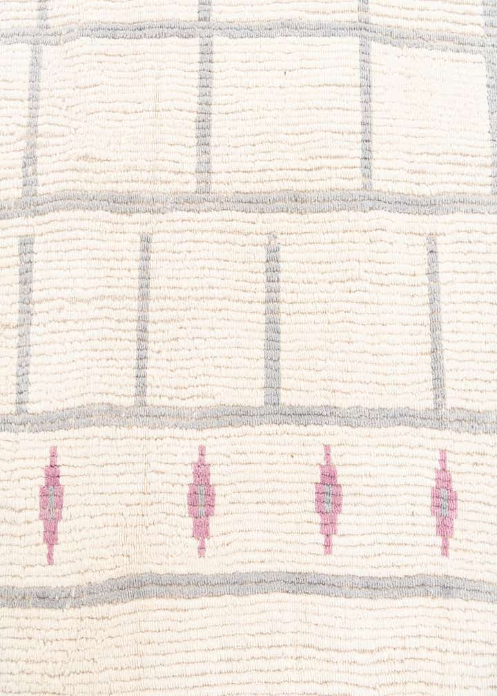 9' 2 x 12' 6 Hand Knotted Moroccan Wool Rug