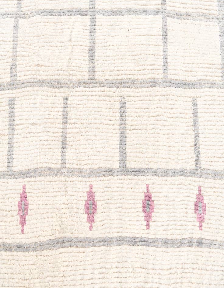 Detail image of 9' 2 x 12' 6  Hand Knotted Moroccan Wool Rug