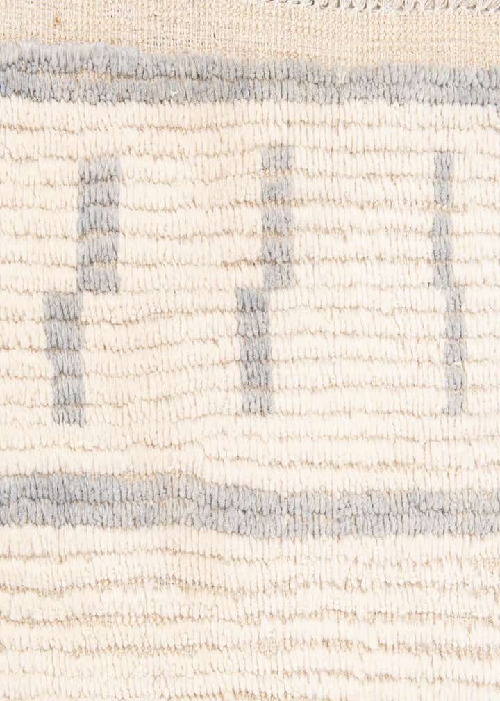 9' 2 x 12' 6 Hand Knotted Moroccan Wool Rug