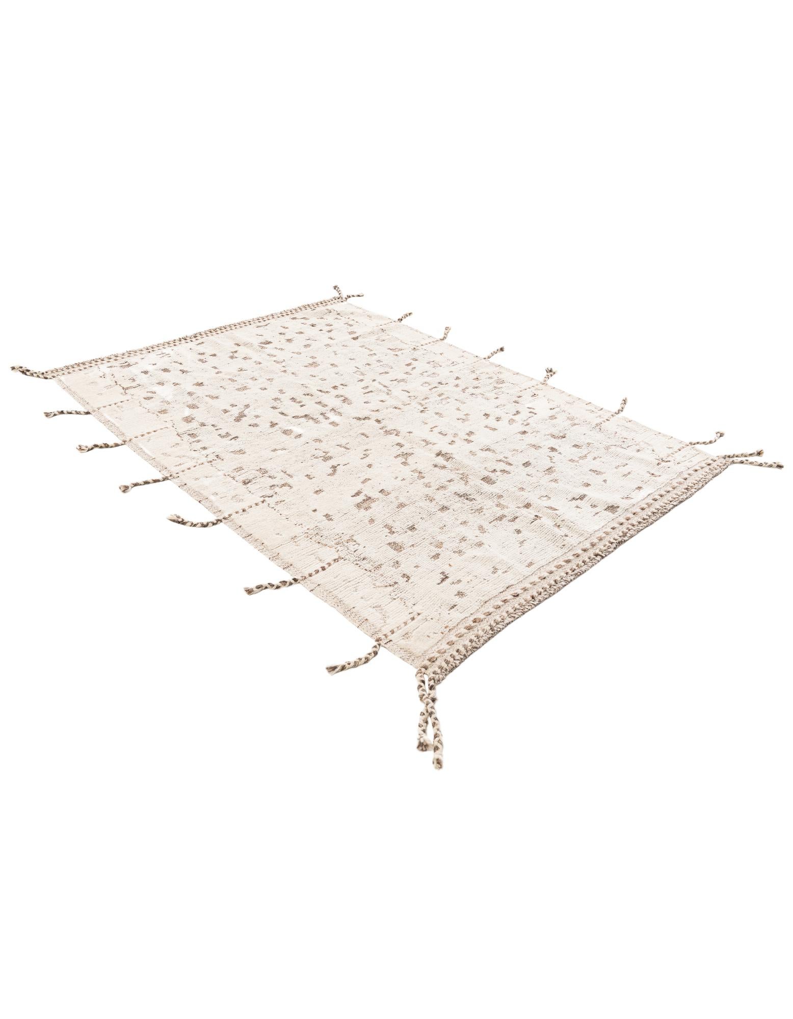 5' 2 x 7' 4 Hand Knotted Moroccan Wool Rug