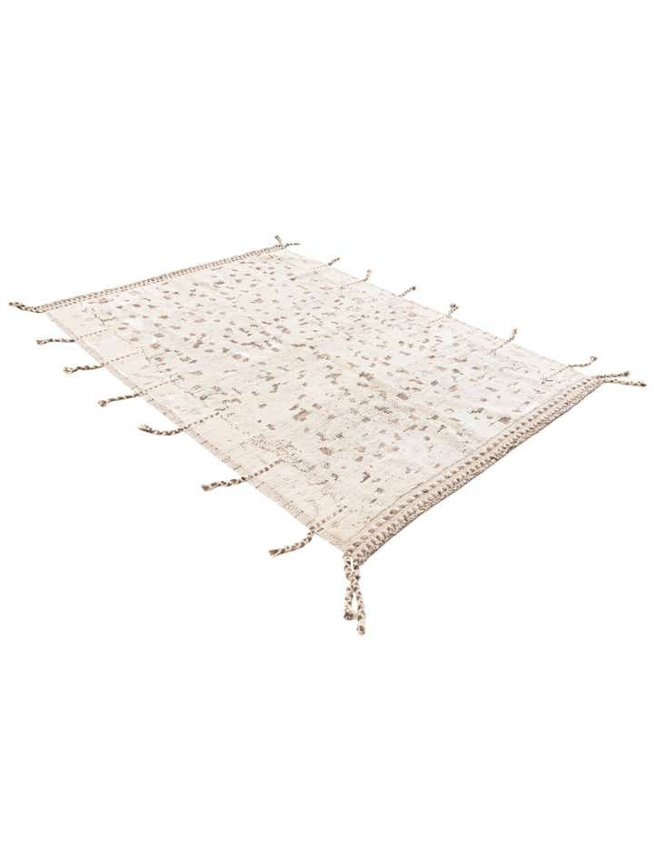 5' 2 x 7' 4 Hand Knotted Moroccan Wool Rug