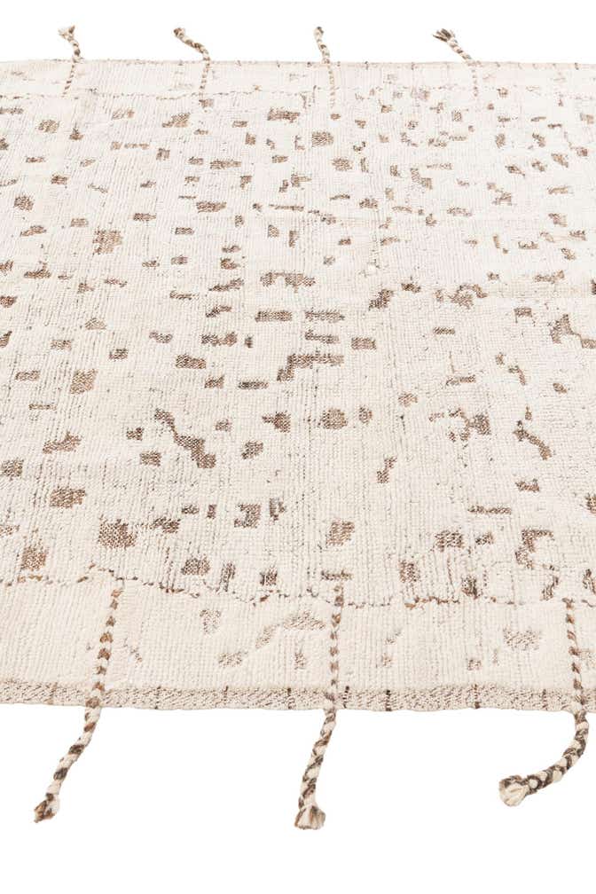 5' 2 x 7' 4 Hand Knotted Moroccan Wool Rug