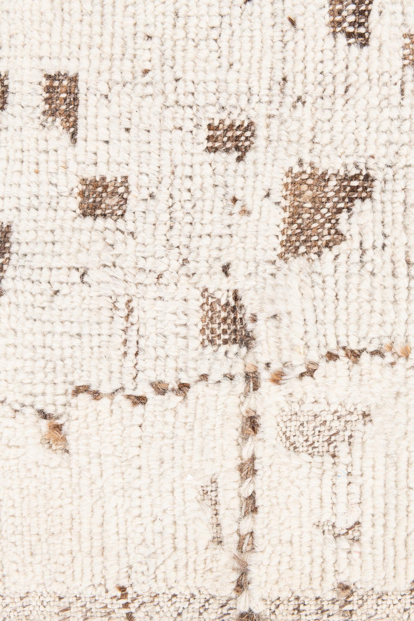 5' 2 x 7' 4 Hand Knotted Moroccan Wool Rug