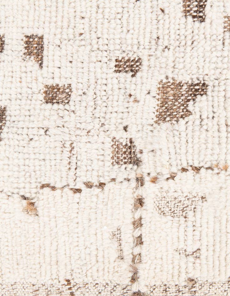 Detail image of 5' 2 x 7' 4  Hand Knotted Moroccan Wool Rug
