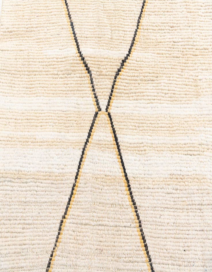 Detail image of 8' x 9' 10  Hand Knotted Moroccan Wool Rug