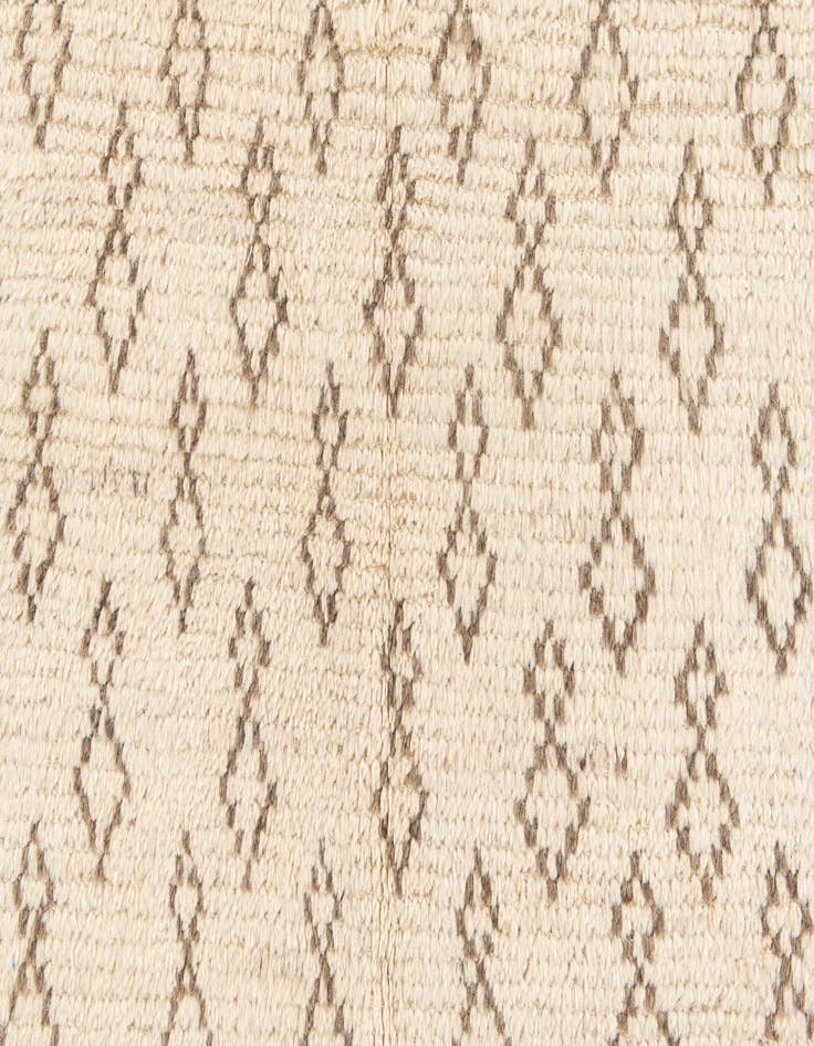 Detail image of 5' x 7' 8  Hand Knotted Moroccan Wool Rug