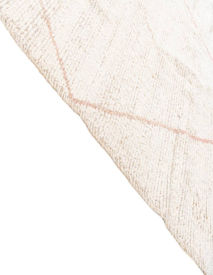 Detail image of 6' 10 x 8' 9  Hand Knotted Moroccan Wool Rug