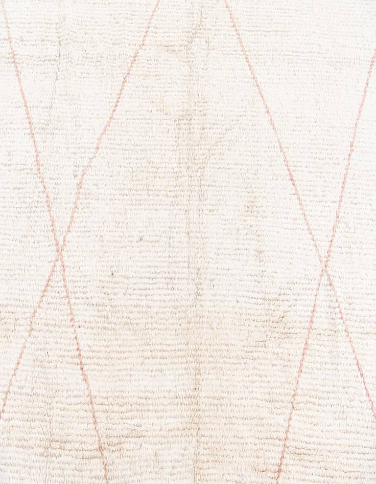 Detail image of 6' 10 x 8' 9  Hand Knotted Moroccan Wool Rug