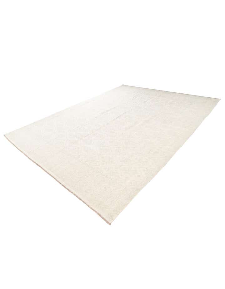 9' x 12' 10 Hand Knotted Moroccan Wool Rug