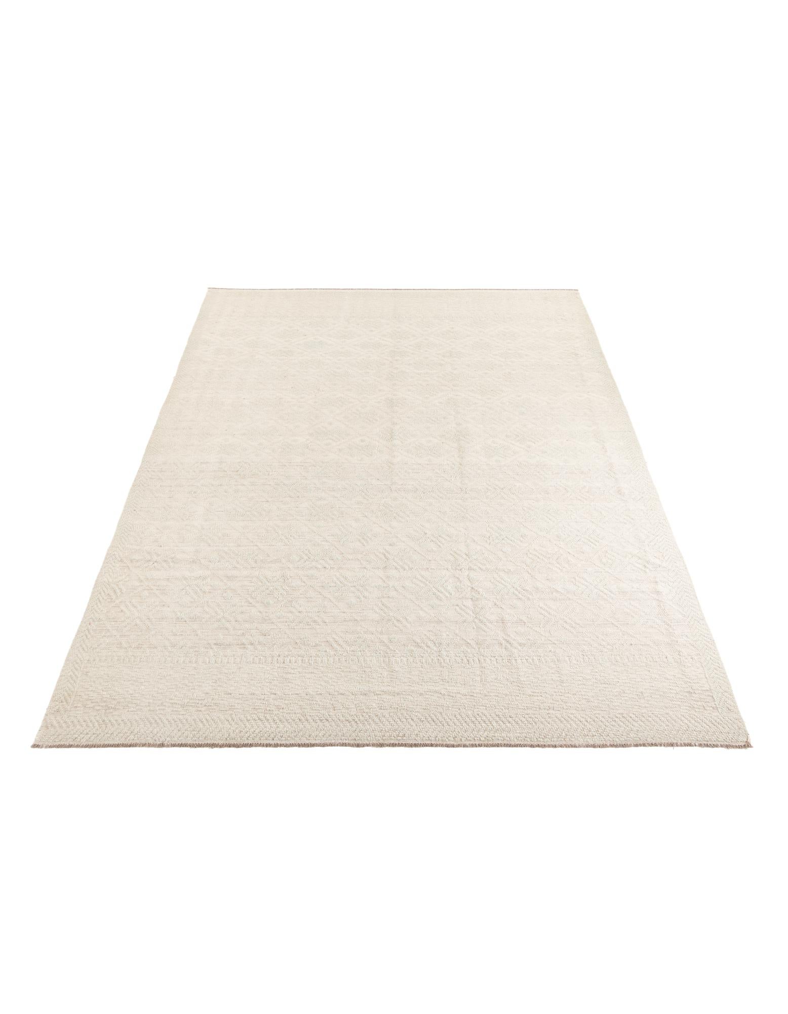 9' x 12' 10 Hand Knotted Moroccan Wool Rug
