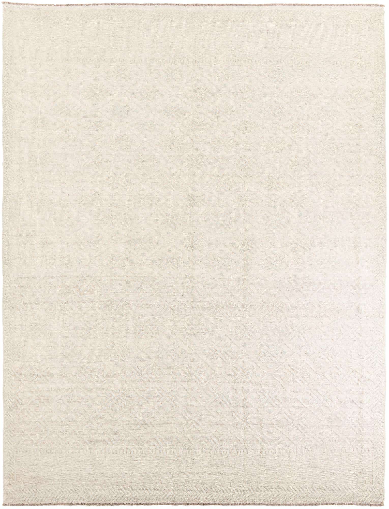 9' x 12' 10 Hand Knotted Moroccan Wool Rug