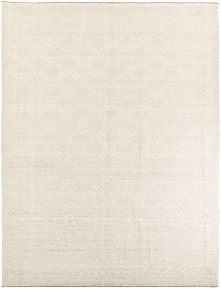 9' x 12' 10 Hand Knotted Moroccan Wool Rug