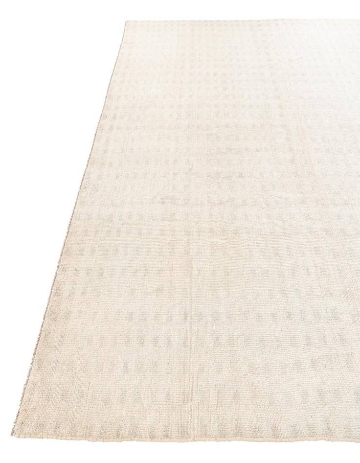 Detail image of 9' 2 x 12' 1  Hand Knotted Moroccan Wool Rug