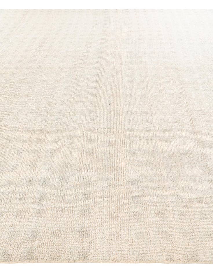 Detail image of 9' 2 x 12' 1  Hand Knotted Moroccan Wool Rug