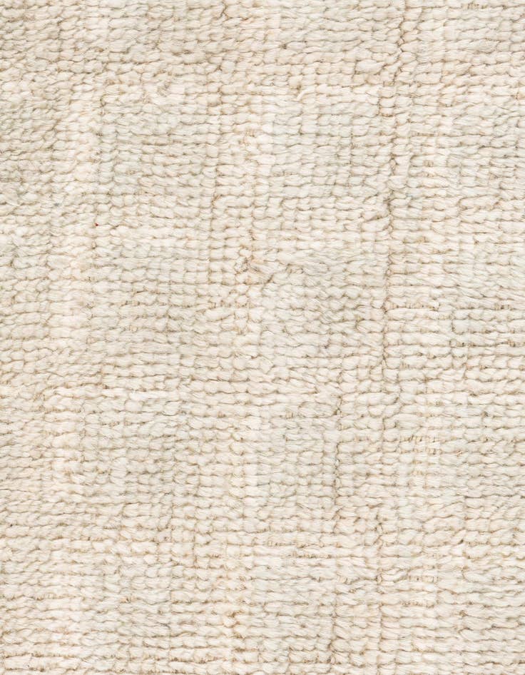 Detail image of 9' 2 x 12' 1  Hand Knotted Moroccan Wool Rug