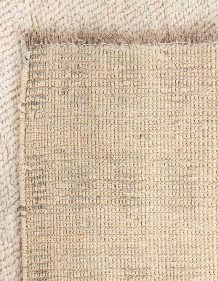 Detail image of 9' 2 x 12' 1  Hand Knotted Moroccan Wool Rug