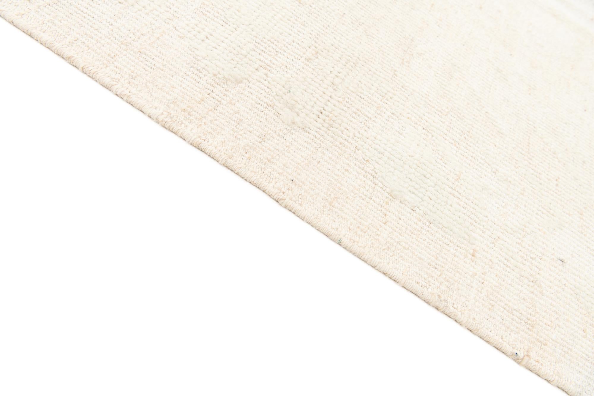 8' 10 x 12' 6 Hand Knotted Moroccan Wool Rug