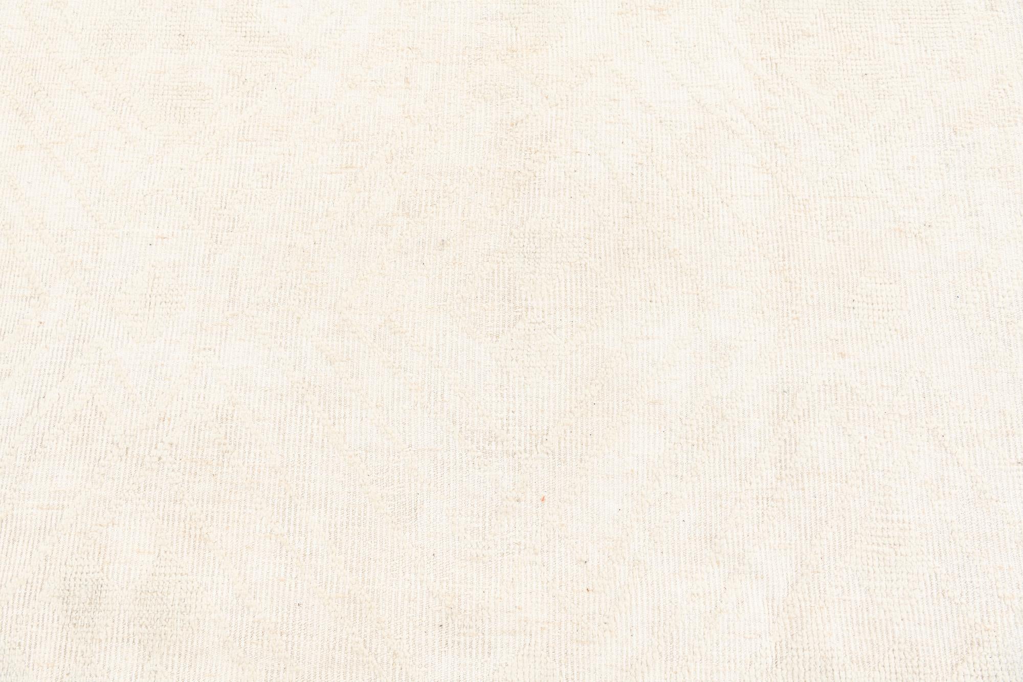 8' 10 x 12' 6 Hand Knotted Moroccan Wool Rug