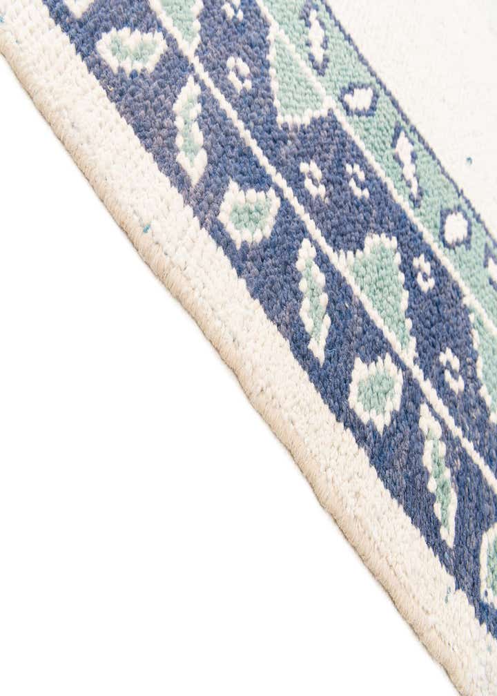 7' 10 x 9' 10 Hand Knotted Moroccan Wool Rug