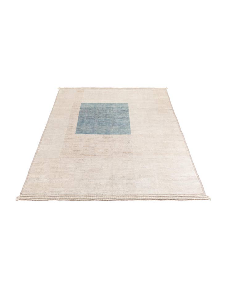 Detail image of 8' 2 x 9' 5 Hand Knotted Moroccan Wool Rug
