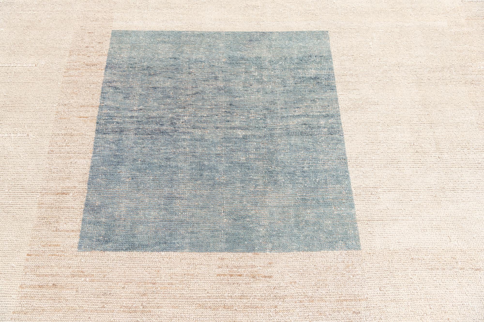 8' 2 x 9' 5 Hand Knotted Moroccan Wool Rug
