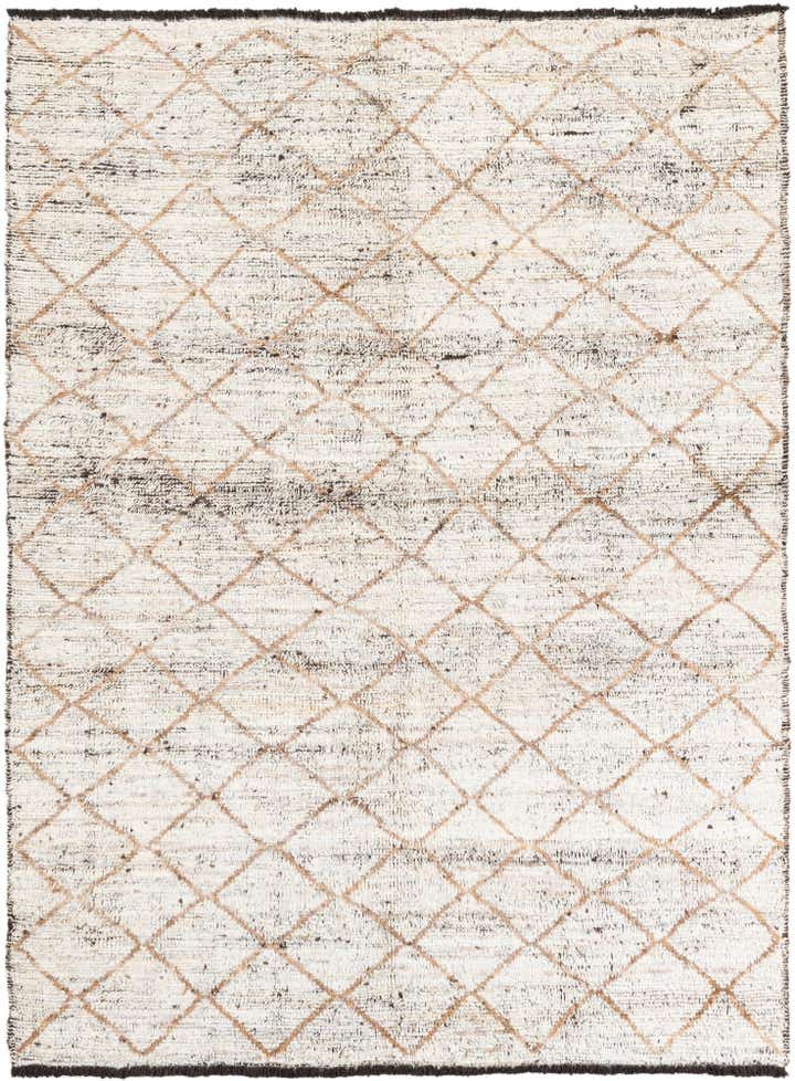 5' 2 x 7' Hand Knotted Moroccan Wool Rug