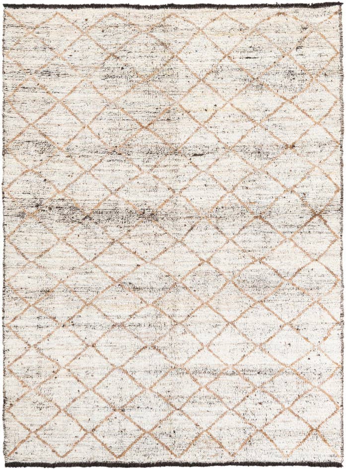 Detail image of 5' 2 x 7' Hand Knotted Moroccan Wool Rug