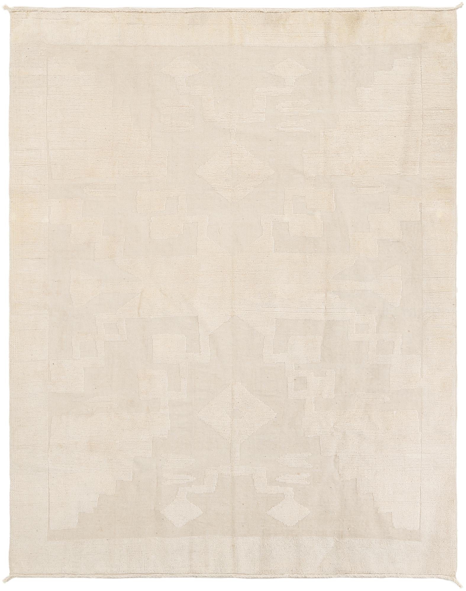 7' 10 x 10' 3 Hand Knotted Moroccan Wool Rug