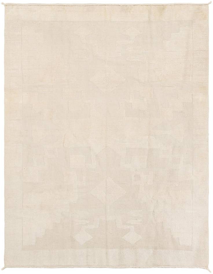 Detail image of 7' 10 x 10' 3 Hand Knotted Moroccan Wool Rug