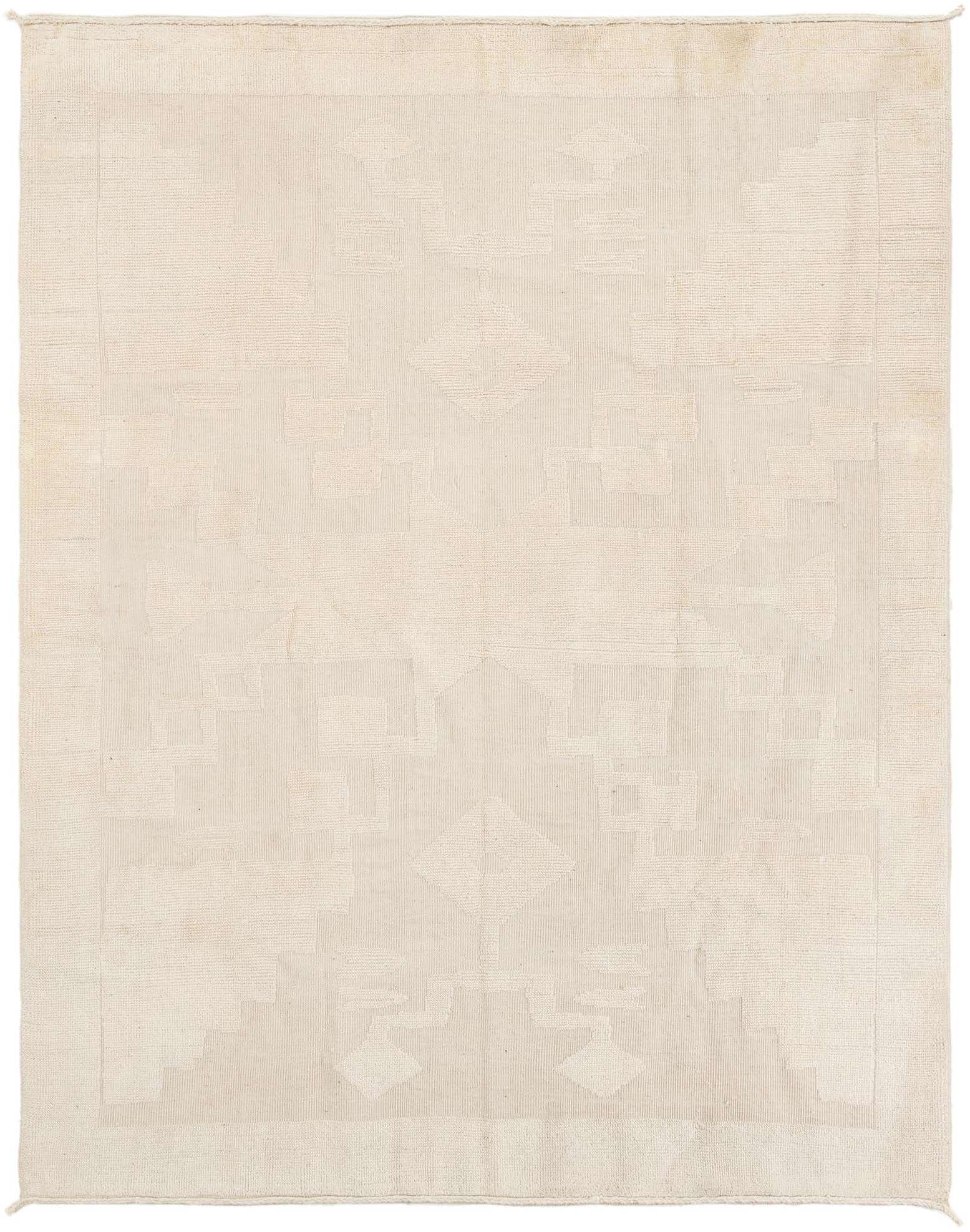 7' 10 x 10' 3 Hand Knotted Moroccan Wool Rug