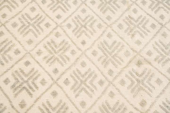 7' 10 x 9' 10 Hand Knotted Moroccan Wool Rug