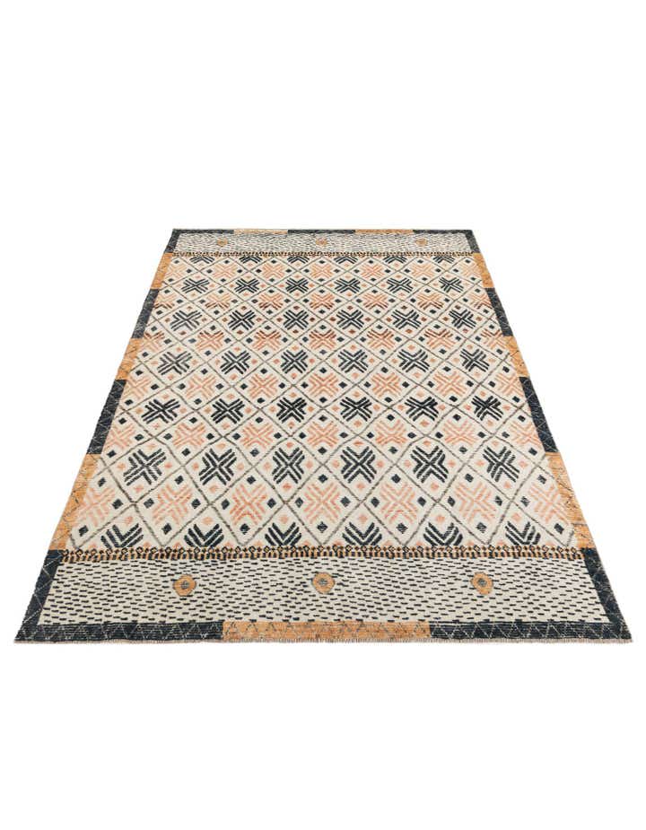 7' 7 x 10' 7 Hand Knotted Moroccan Wool Rug