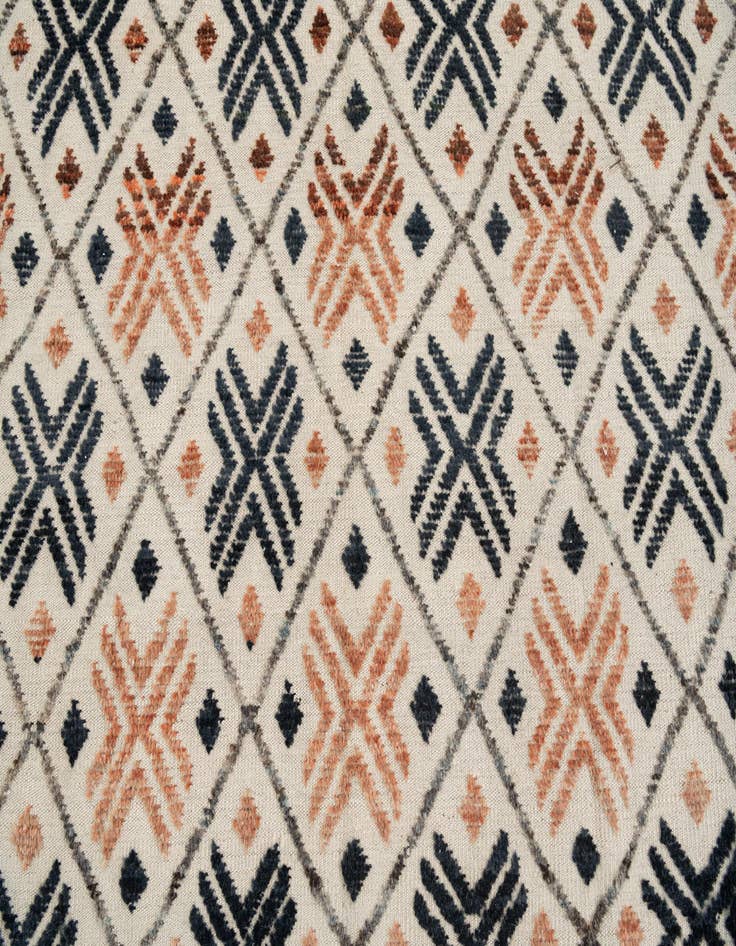 Detail image of 7' 7 x 10' 7  Hand Knotted Moroccan Wool Rug