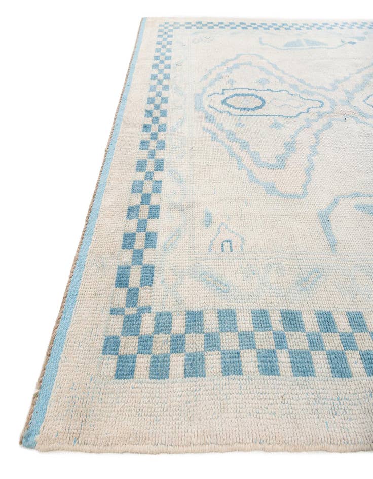 Detail image of 8' x 10' 1 Hand Knotted Moroccan Wool Rug