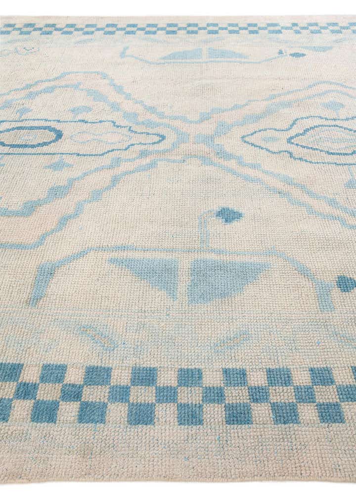 8' x 10' 1 Hand Knotted Moroccan Wool Rug