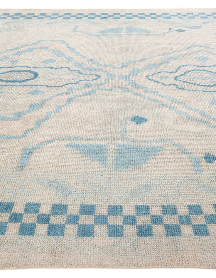Detail image of 8' x 10' 1 Hand Knotted Moroccan Wool Rug