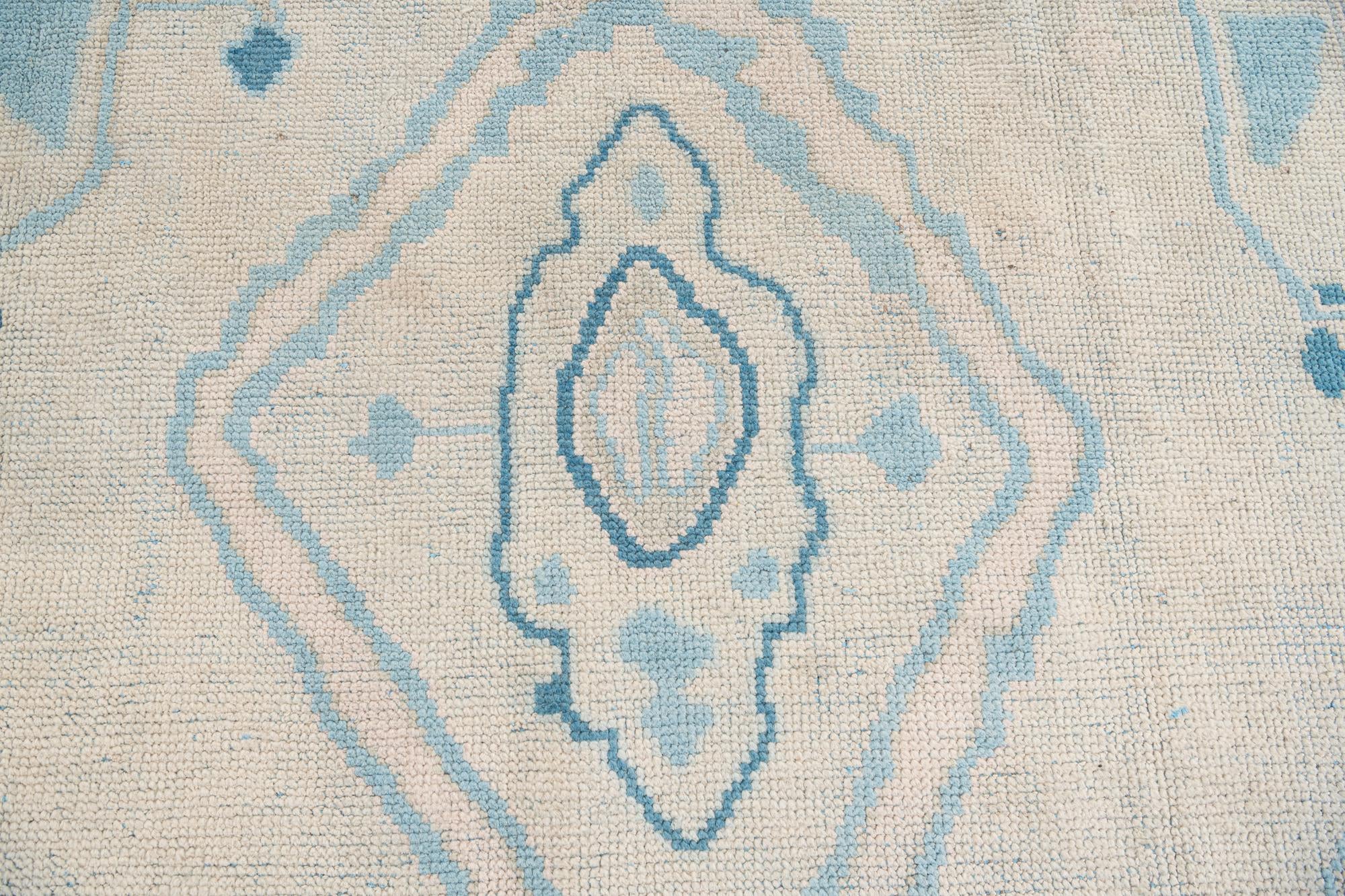 8' x 10' 1 Hand Knotted Moroccan Wool Rug