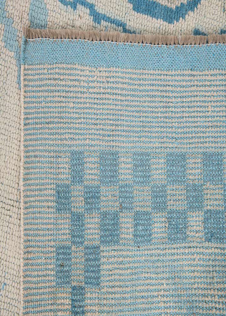 8' x 10' 1 Hand Knotted Moroccan Wool Rug