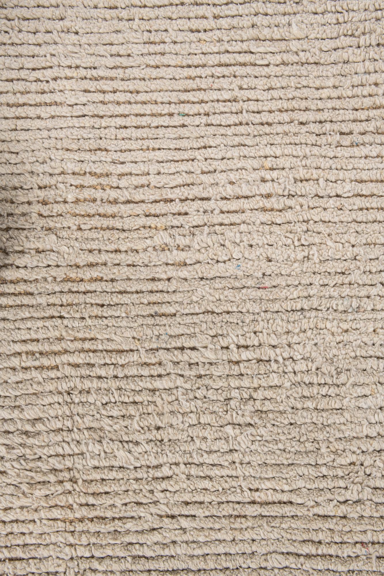 6' 9 x 9' Hand Knotted Moroccan Wool Rug