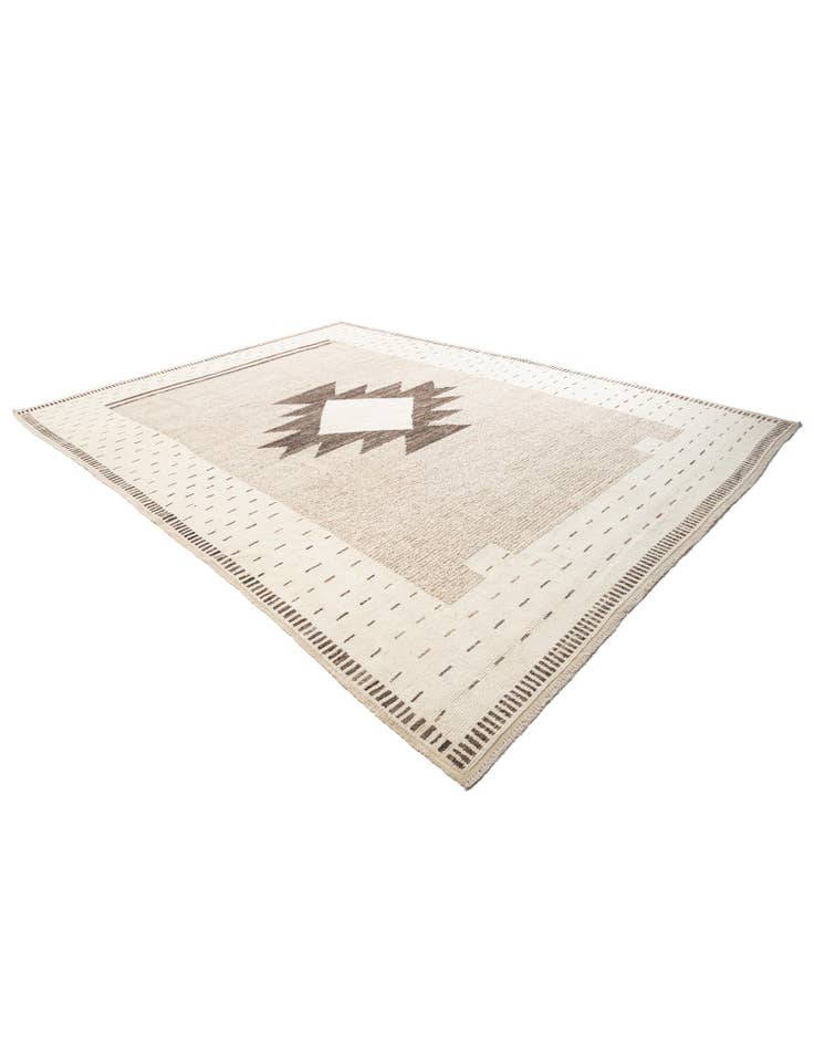 Detail image of 10' 3 x 13' 10  Hand Knotted Moroccan Wool Rug