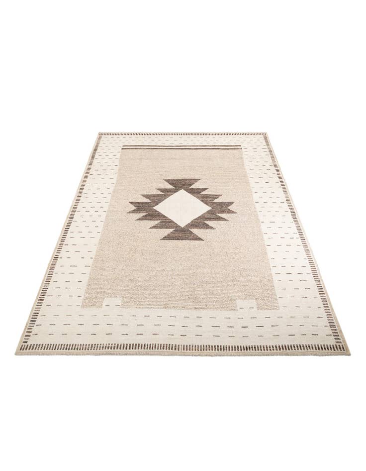 Detail image of 10' 3 x 13' 10  Hand Knotted Moroccan Wool Rug