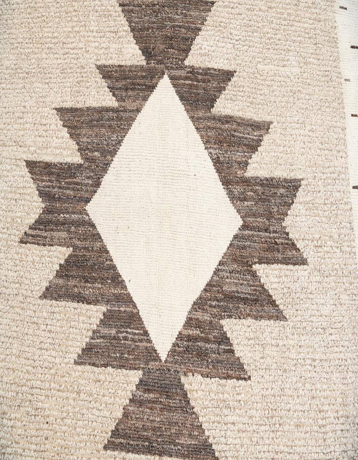 Detail image of 10' 3 x 13' 10  Hand Knotted Moroccan Wool Rug