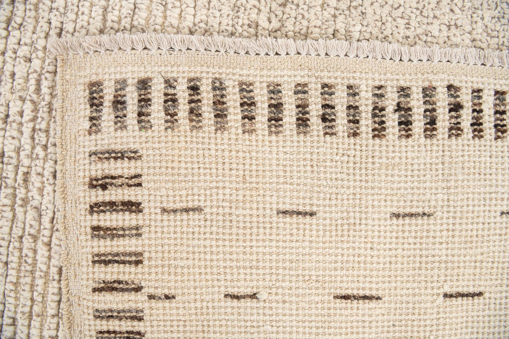 10' 3 x 13' 10 Hand Knotted Moroccan Wool Rug