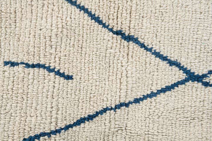 9' 5 x 11' 7 Hand Knotted Moroccan Wool Rug